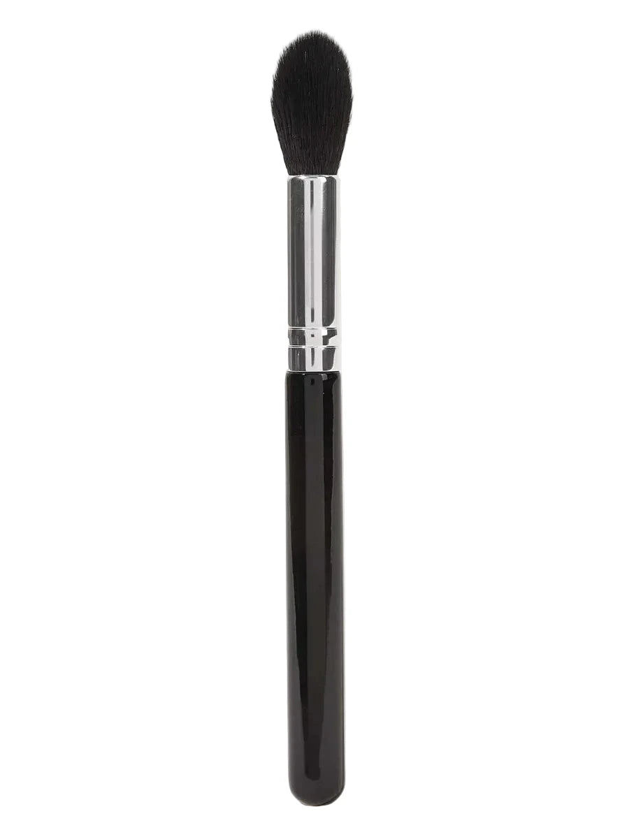 Beauty Flat Makeup Brush For Highlighting , Blending , and Contouring - Black