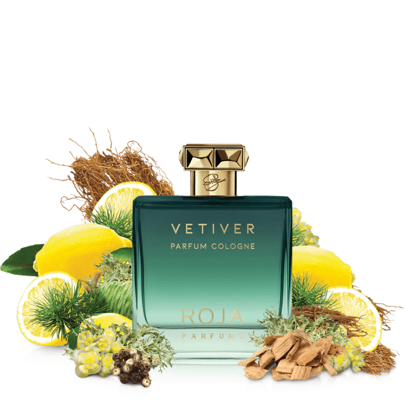 Roja Parfums Vetiver Parfum Cologne EDP For Him - 100 ml