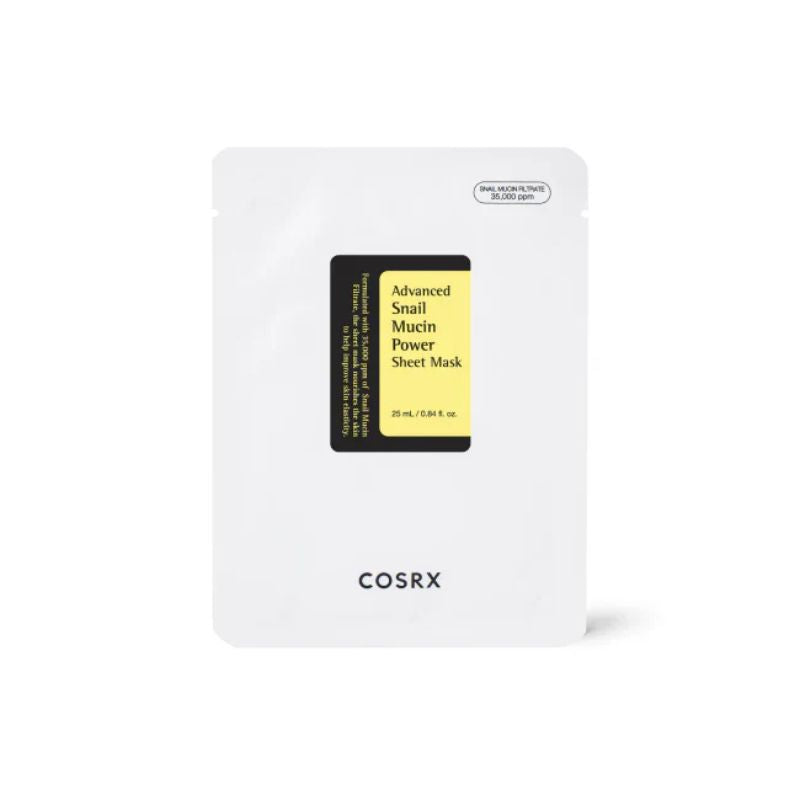 Cosrx Advanced Snail Mucin Power Sheet Mask 10 Sheets