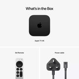 Apple TV 4K Wi‑Fi + Ethernet With 128GB Storage, 3rd Gen MN893PA/A - Black