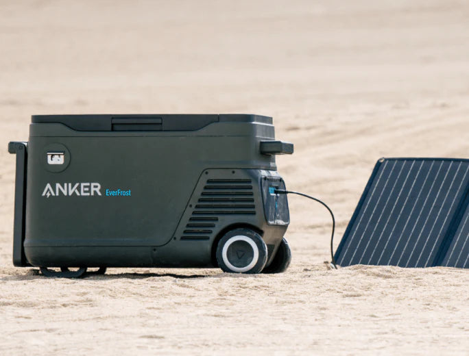 Anker EverFrost Powered Cooler 40 - Black/Green