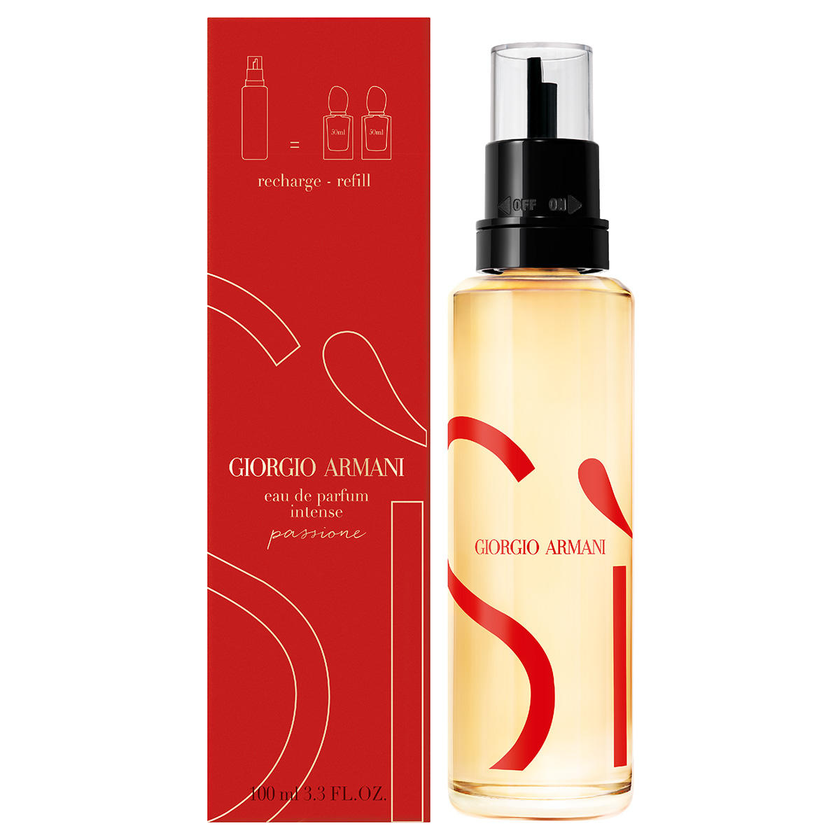 Giorgio Armani Sì Passione Intense EDP For Her Refill – 100 ml
