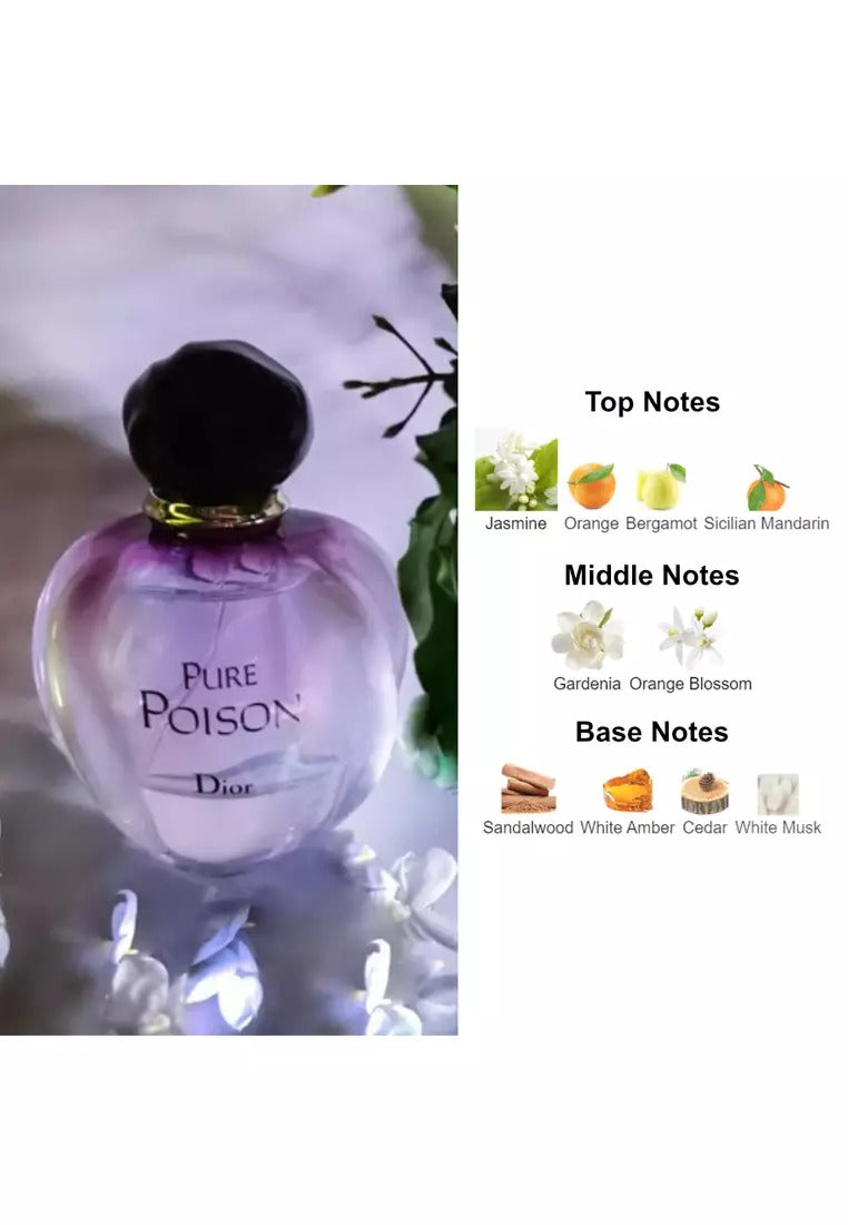 Dior Pure Poison Eau De Parfum for Her - 50 ml