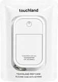 Touchland Silicone Hand Mist Case with Keyring, 1 FL OZ - Icy White
