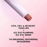 Too Faced Lip Injection Extreme Lip Shaper - Hydrating Plumping Lip Gloss - Puffy Nude