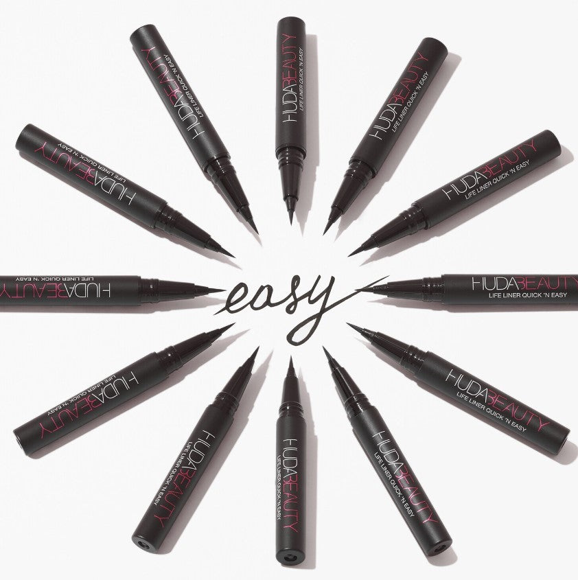 Huda Beauty Life Liner Quick N’Easy Mini  - Very Vanta (Extreme Black)