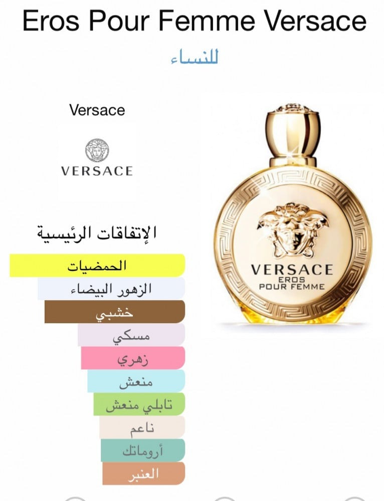 Versace Eros Pour Femme EDP For Her - 100 ml