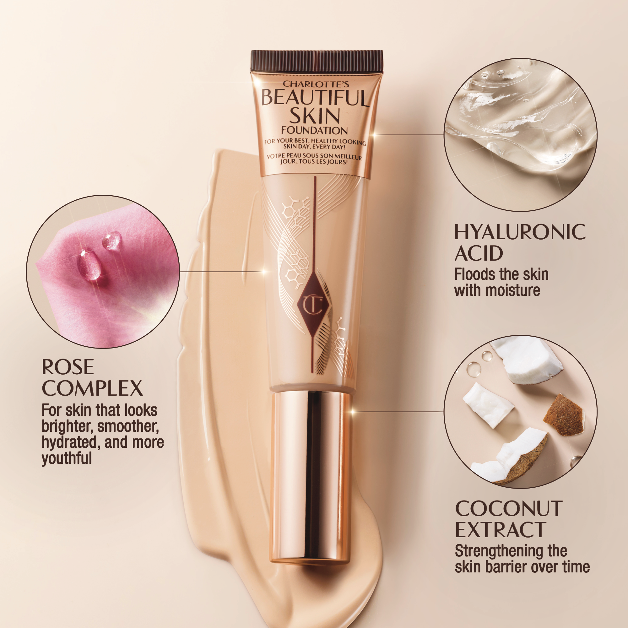 Charlotte Tilbury Beautiful Skin Foundation - 17 Neutral