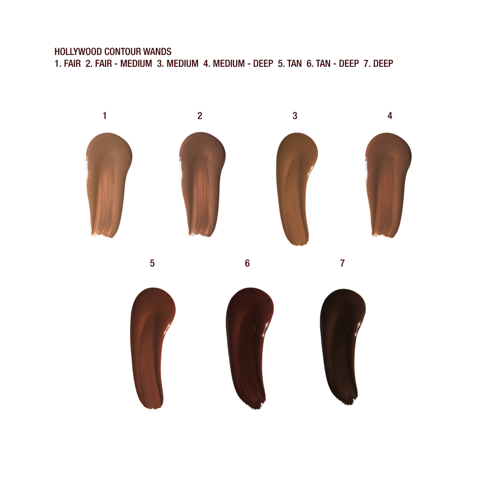 Charlotte Tilbury Hollywood Liquid Contour Wand - Tan To Deep