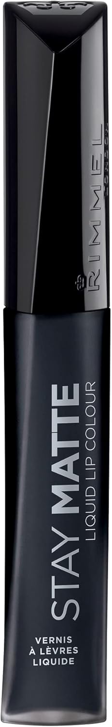Rimmel Stay Matte Liquid Lipstick Colour - 840 Pitch Black