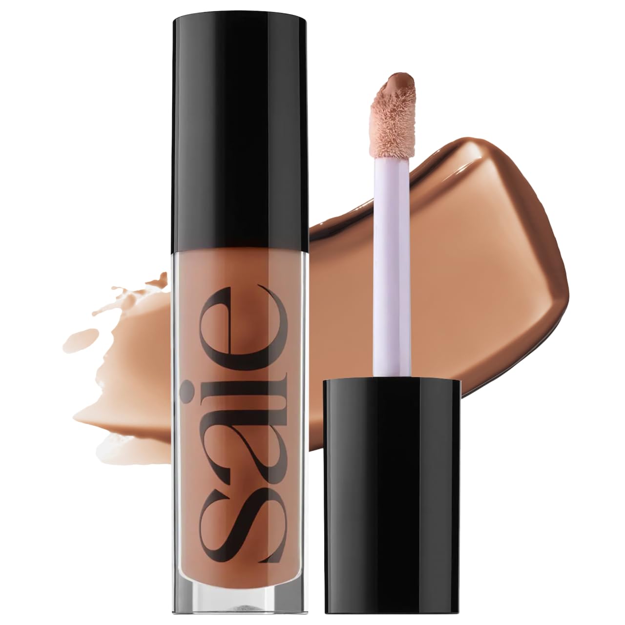 Saie Glossybounce High-Shine Hydrating Lip Gloss Oil - Push