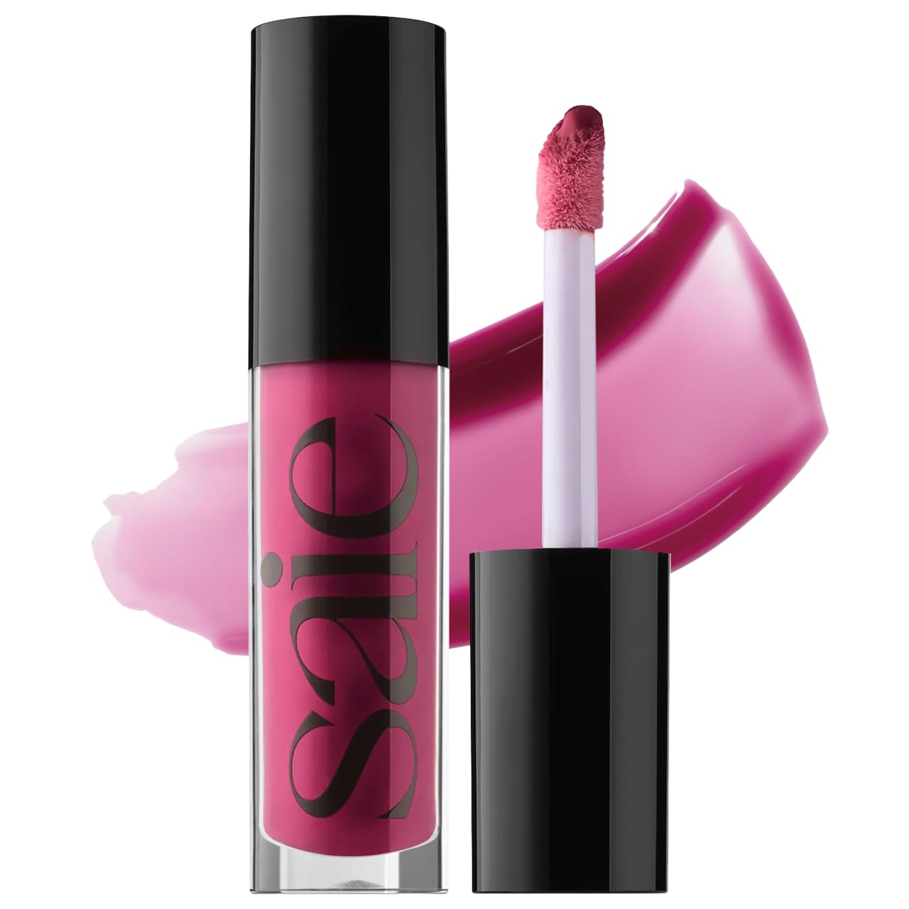 Saie Glossybounce High-Shine Hydrating Lip Gloss Oil - Dream