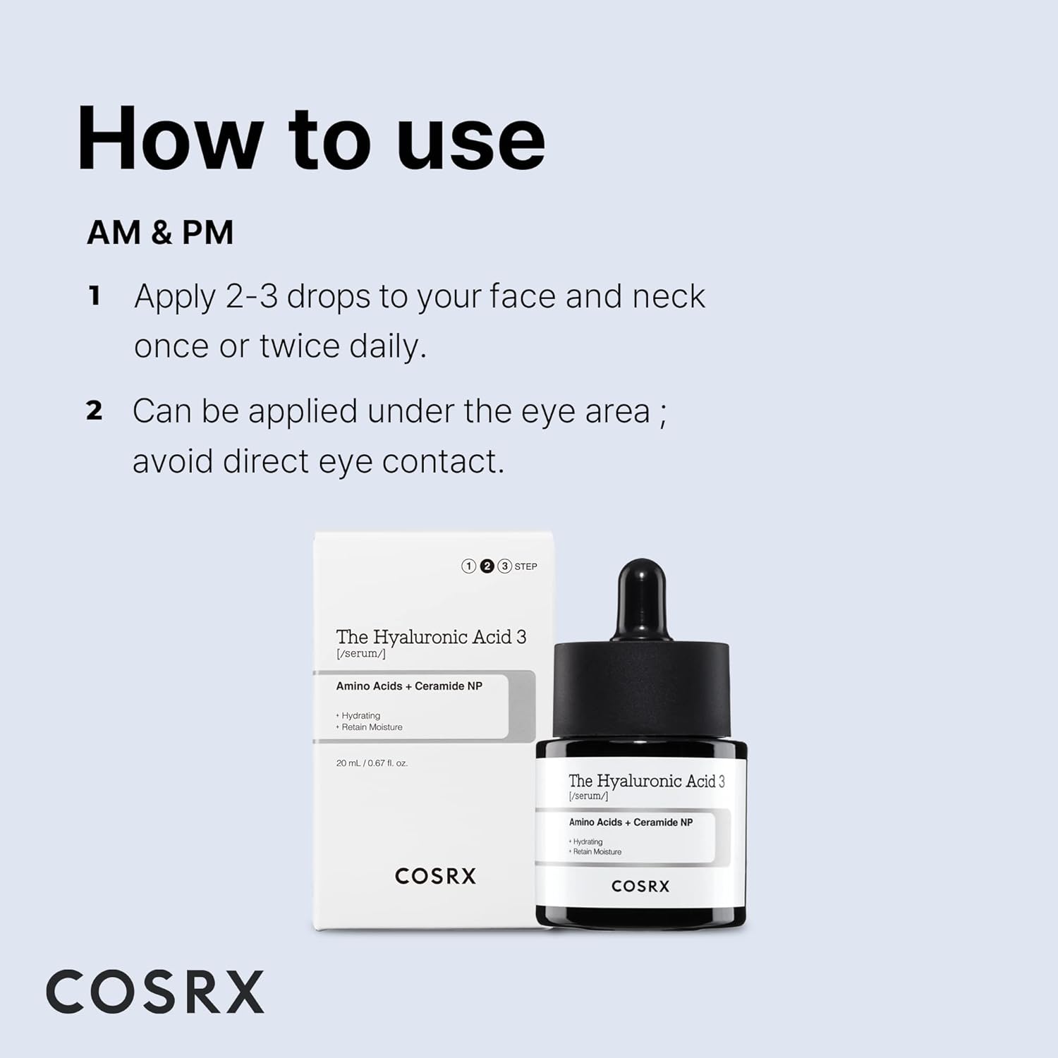 Cosrx The Hyaluronic Acid 3 Serum - 20 ml