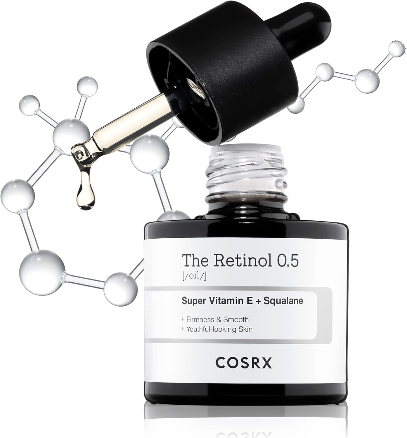 Cosrx - The Retinol 0.5 Oil Super Vitamin E + Squalane - 20 ml