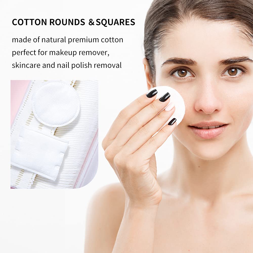 Yousha Square Cotton Pads - 50 Psc