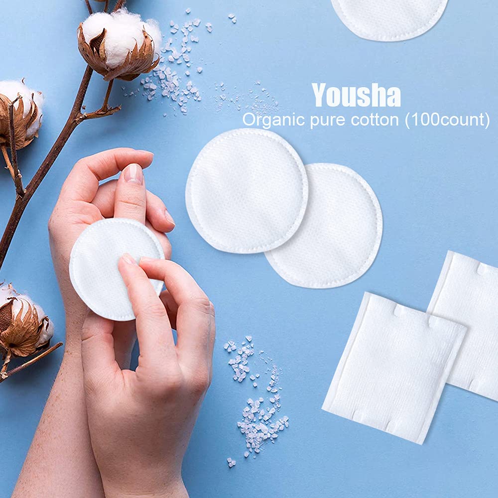 Yousha Square Cotton Pads - 50 Psc
