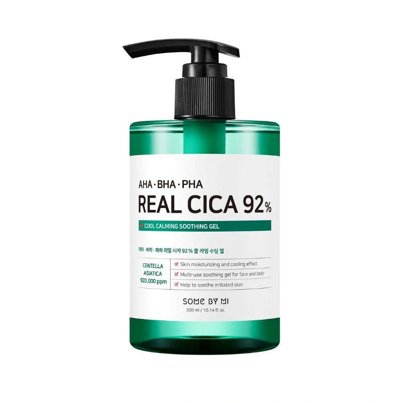 Some By Mi AHA-BHA-PHA Real Cica 92 % Cool Calming Soothing Gel - 300 ml