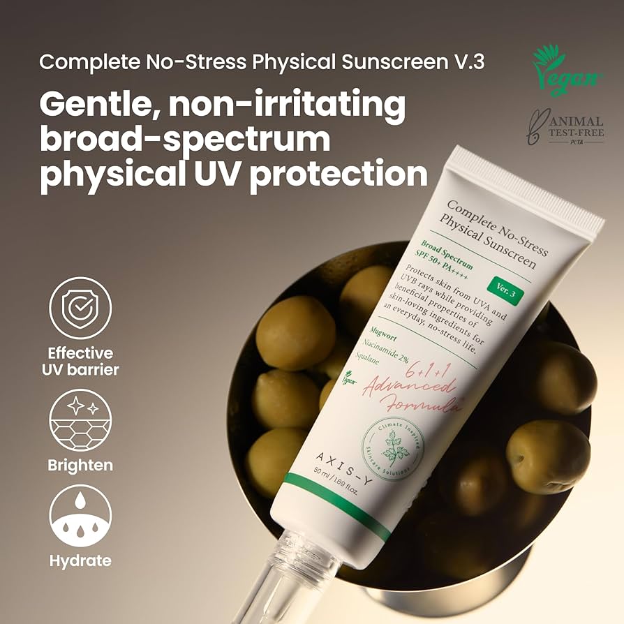 Axis-Y Complete No-Stress Physical Sunscreen V.3 - 50 ml