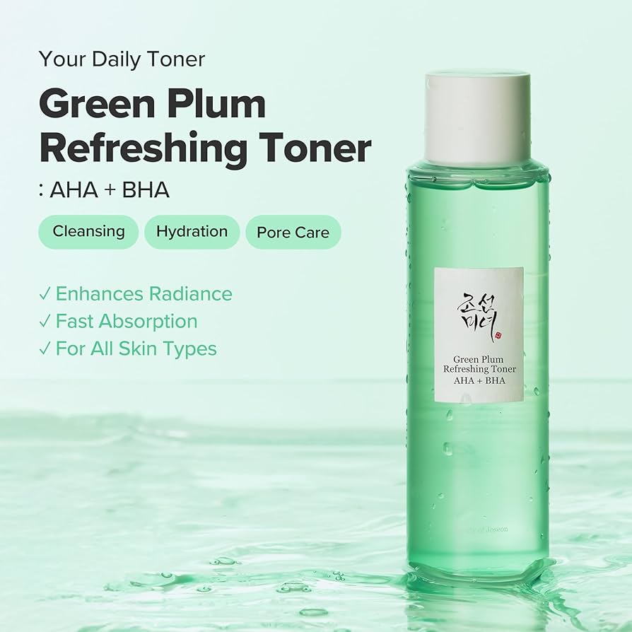 Beauty Of Joseon Green Plum Refreshing Toner : AHA + BHA - 150 ml