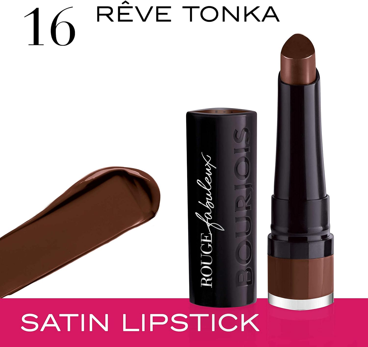 Bourjois Rouge Fabuleux Lipstick - 16 Reve Tonka