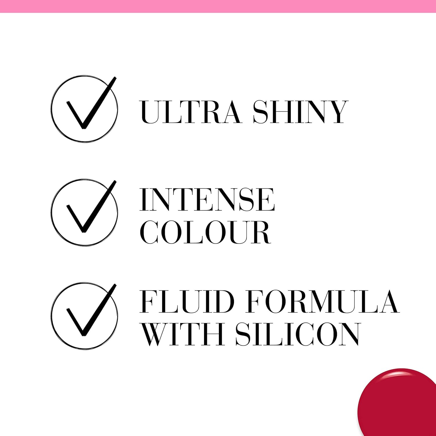 Bourjois 1 Seconde Nail Polish - 10 Red Carpet