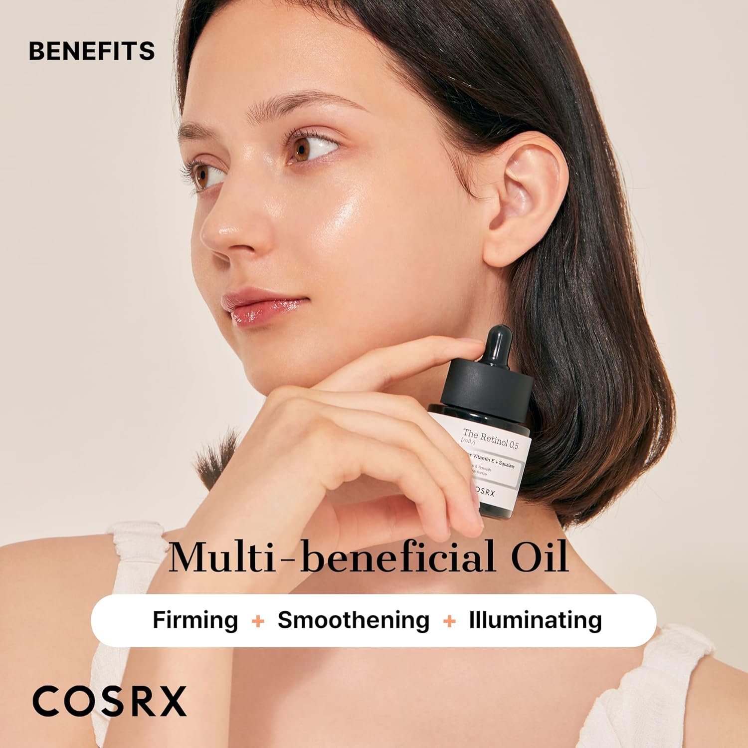 Cosrx - The Retinol 0.5 Oil Super Vitamin E + Squalane - 20 ml