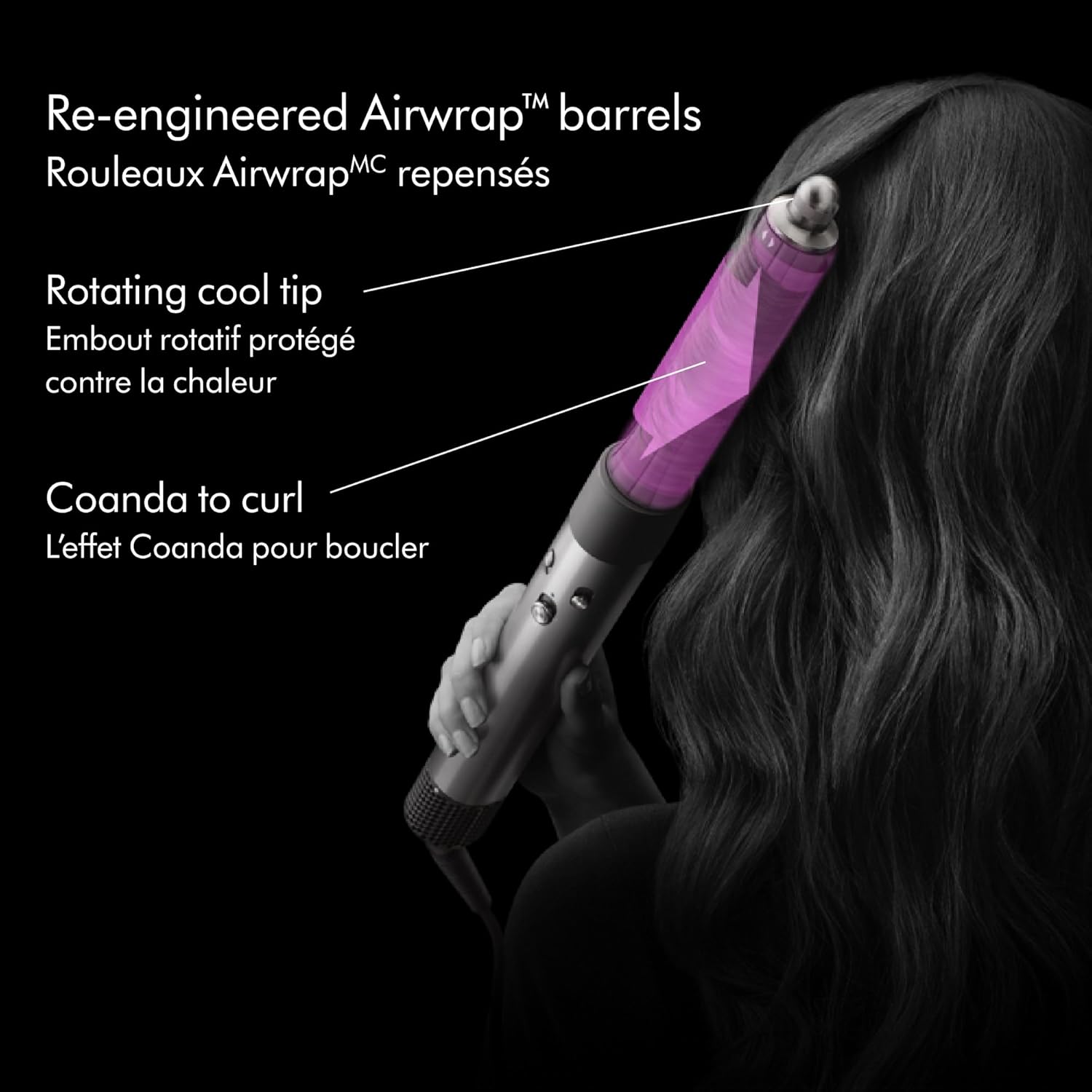Dyson Airwrap™ Multi-Styler and Dryer Complete Long Volumise (Strawberry Bronze/Blush Pink)