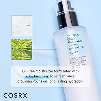 Cosrx Oil Free Ultra Moisturizing Lotion (with Birch Sap) - 100ml