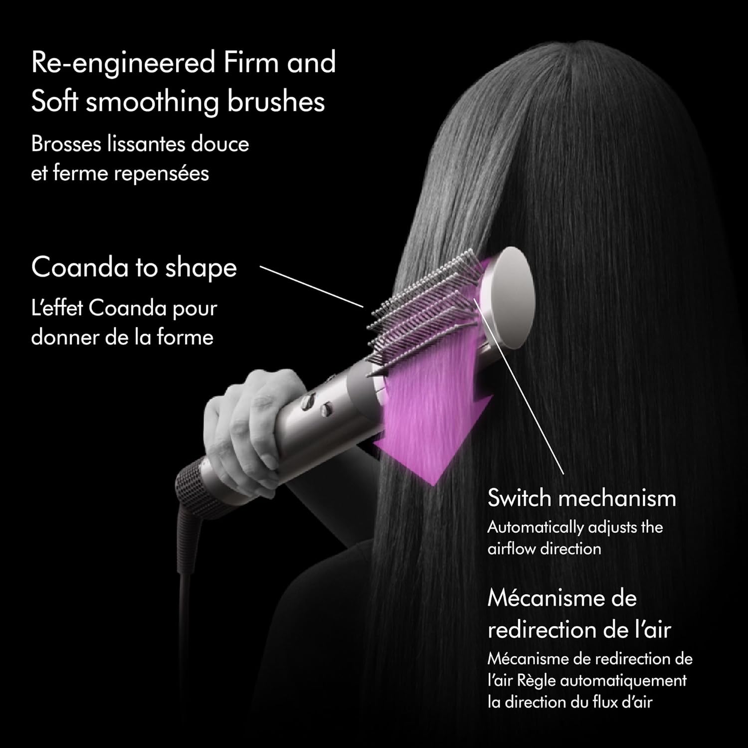 Dyson Airwrap™ Multi-Styler and Dryer Complete Long Volumise (Strawberry Bronze/Blush Pink)