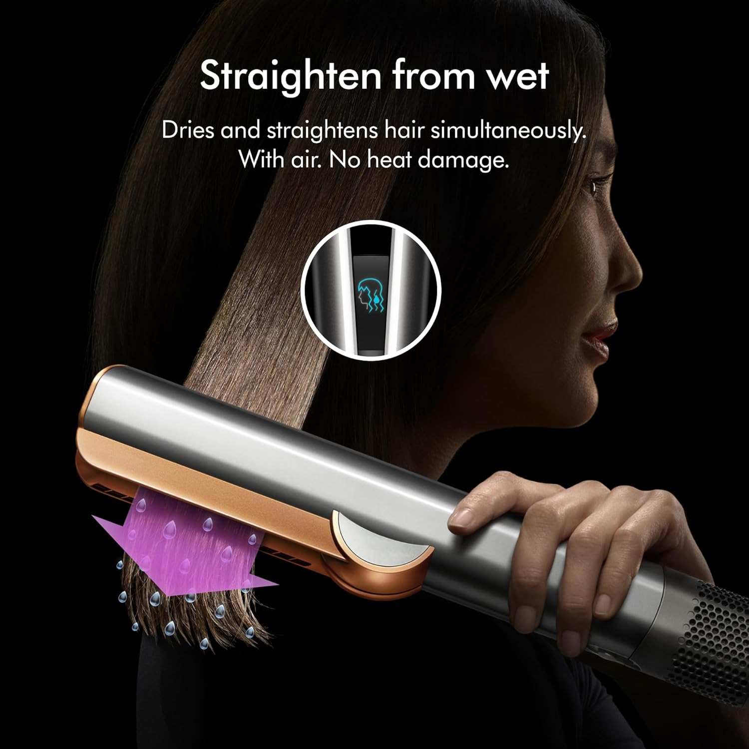 Dyson Airstrait™ Straightener (Strawberry Bronze/Blush Pink)