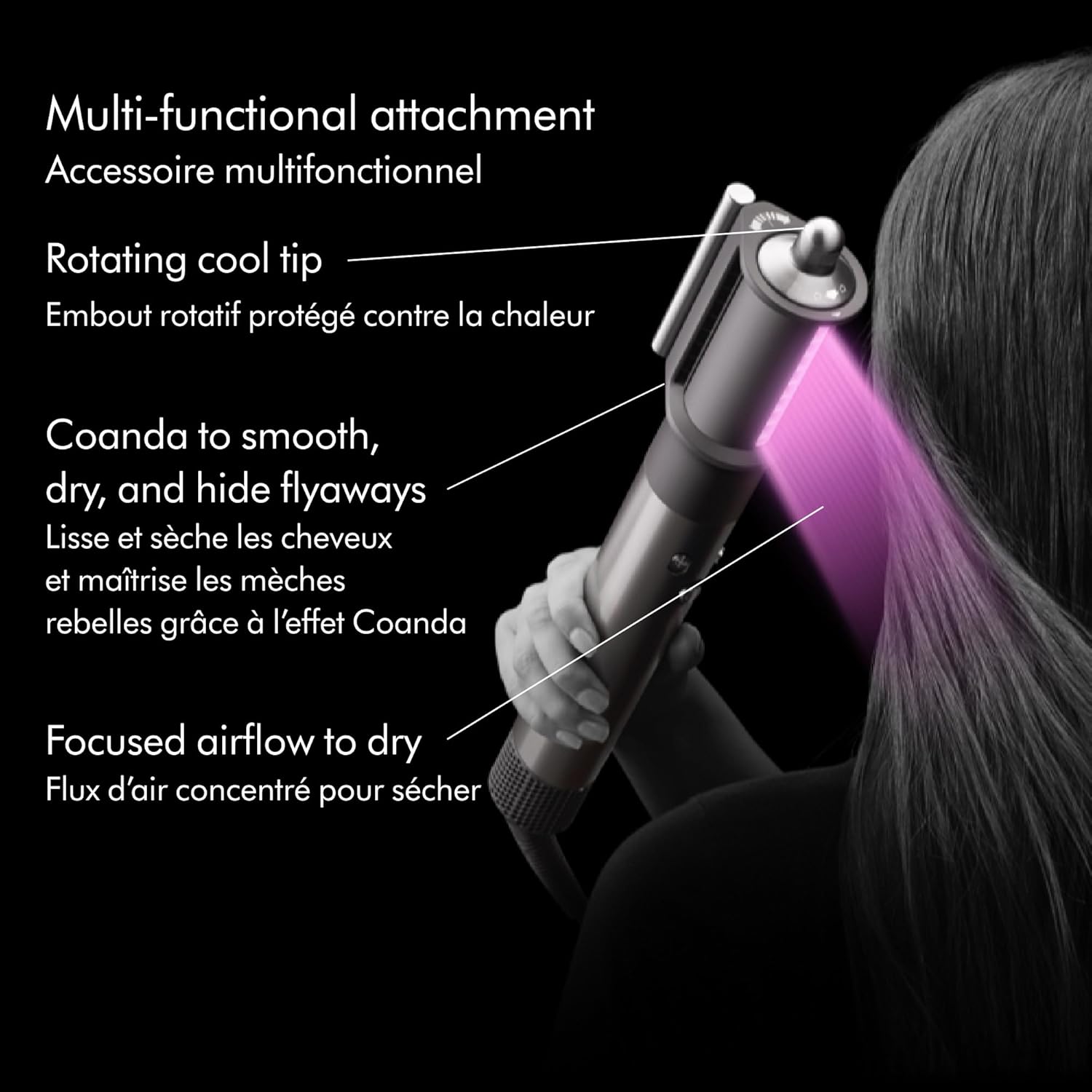 Dyson Airwrap™ Multi-Styler and Dryer Complete Long Volumise (Strawberry Bronze/Blush Pink)