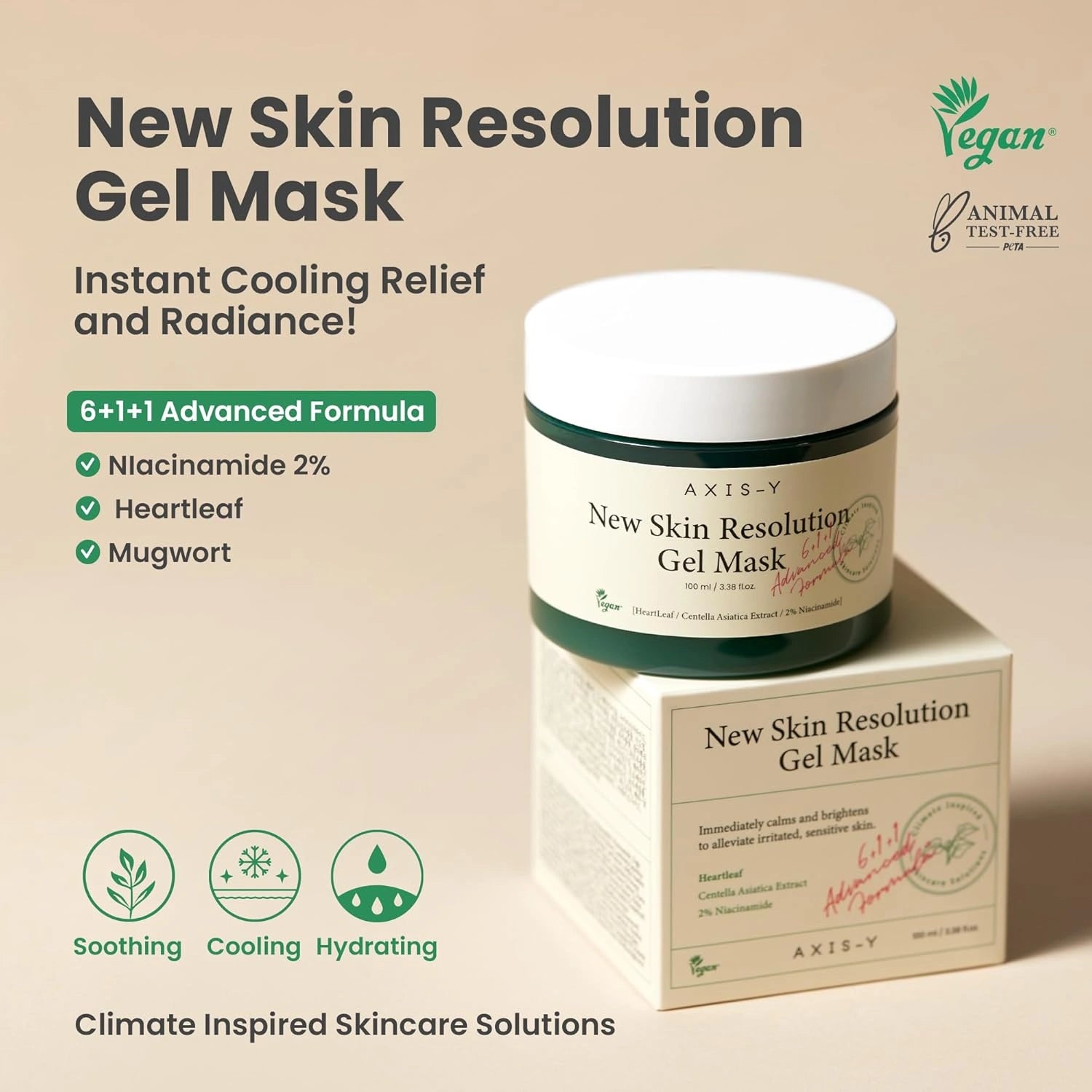 AXIS-Y New Skin Resolution Gel Mask - 100 ml