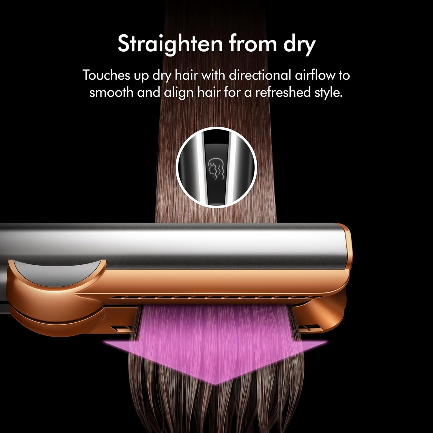 Dyson Airstrait™ Straightener (Strawberry Bronze/Blush Pink)
