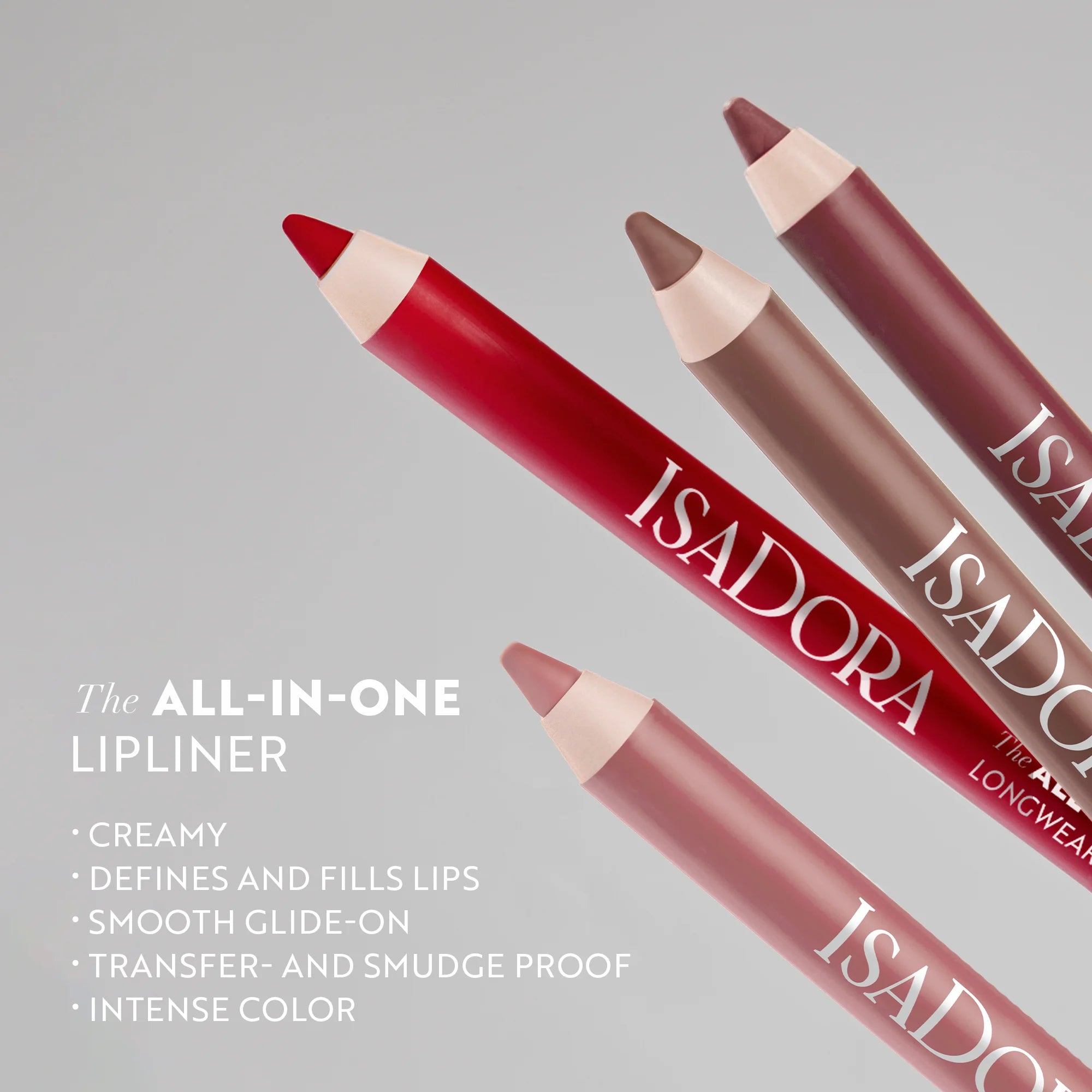IsaDora All-in-One Lipliner - 12 True Red
