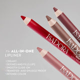IsaDora All-in-One Lipliner - 12 True Red