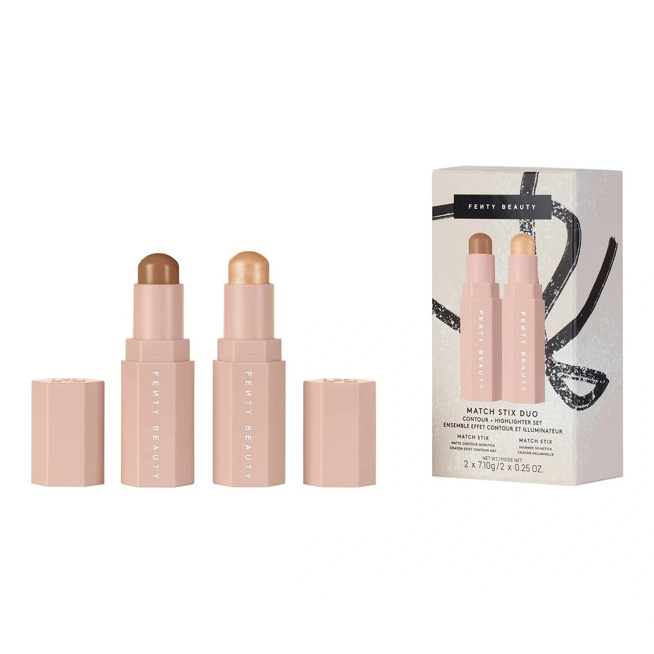 Fenty Beauty Mini Match Stix Duo Contour + Highlighter Set