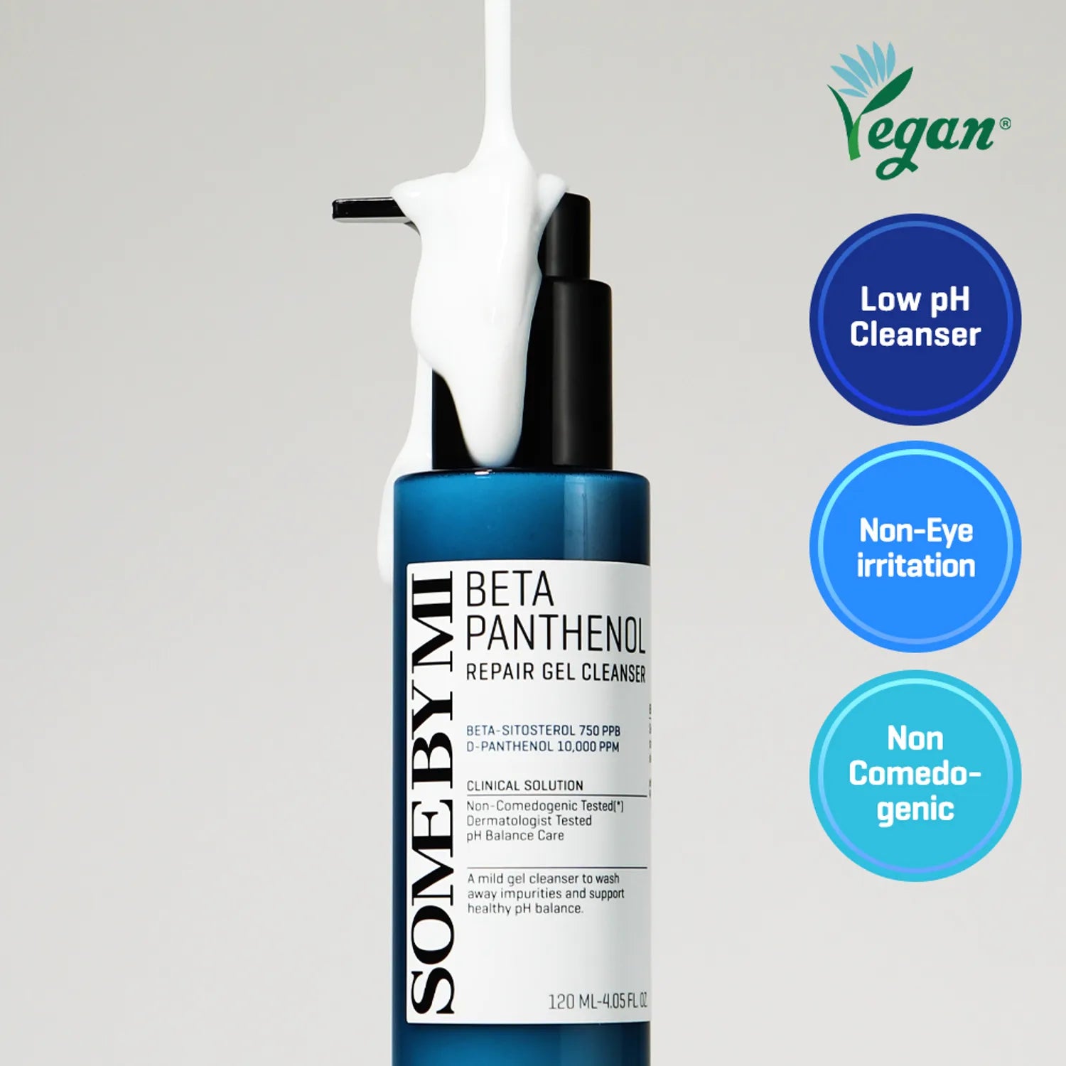 Some By Mi Beta Panthenol Repair Gel Cleasner - 120 ml