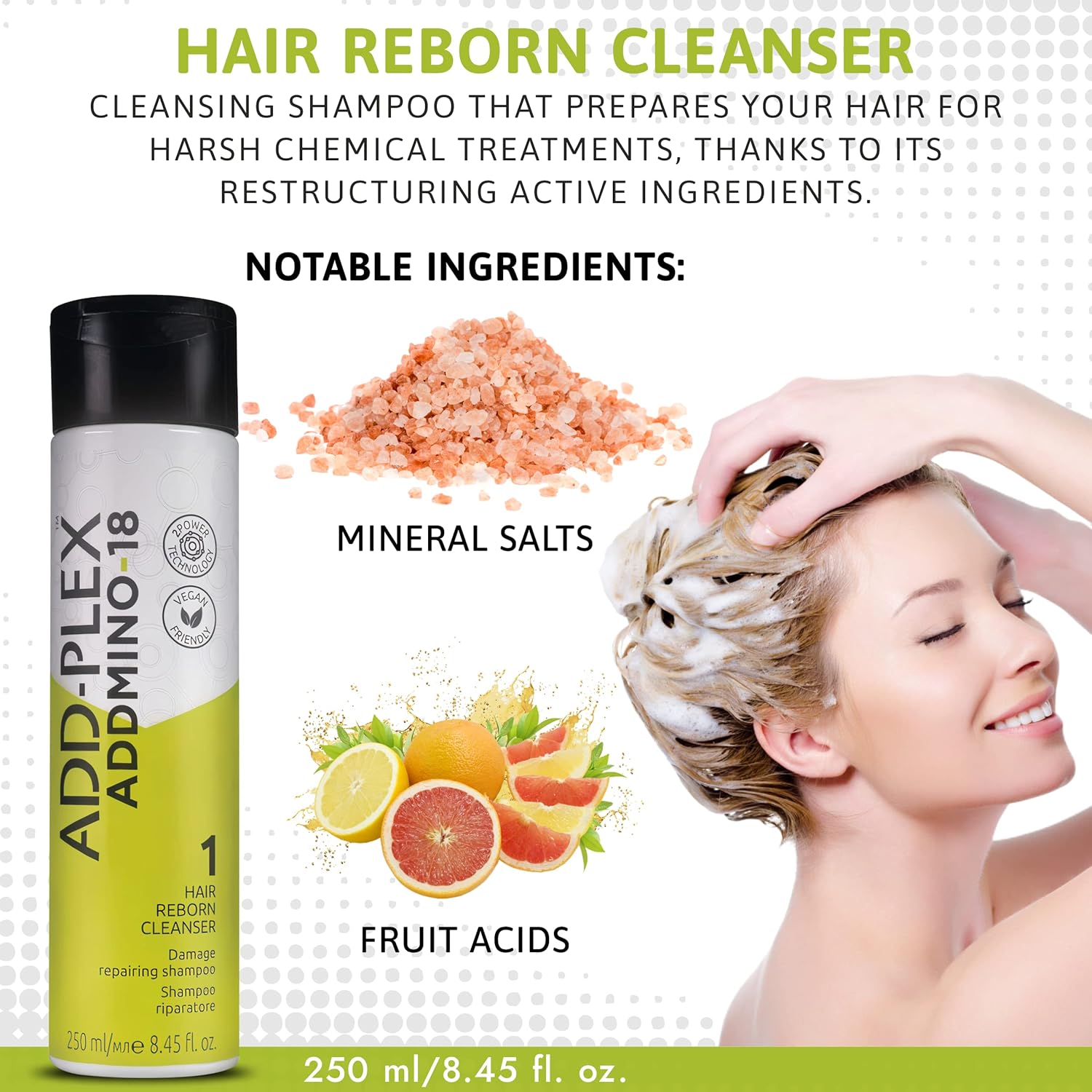 Addmino-18 Hair Reborn System - Luxury Kit