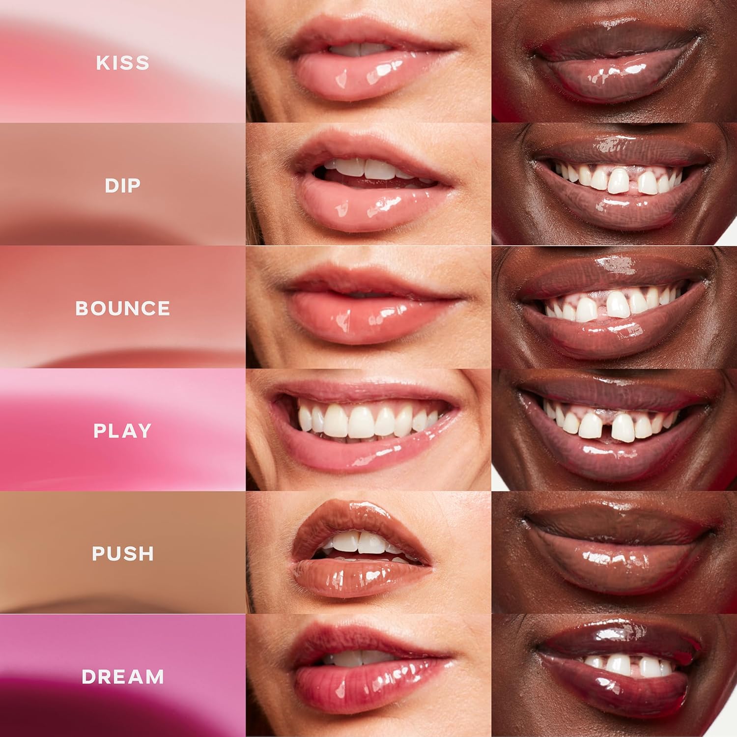 Saie Glossybounce High-Shine Hydrating Lip Gloss Oil - Shake
