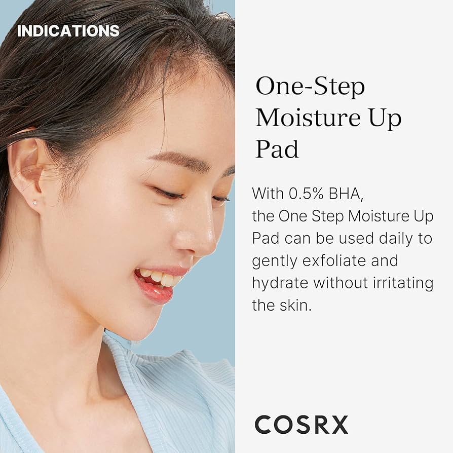 Cosrx One Step Moisture Up Pad _ 70 Pads