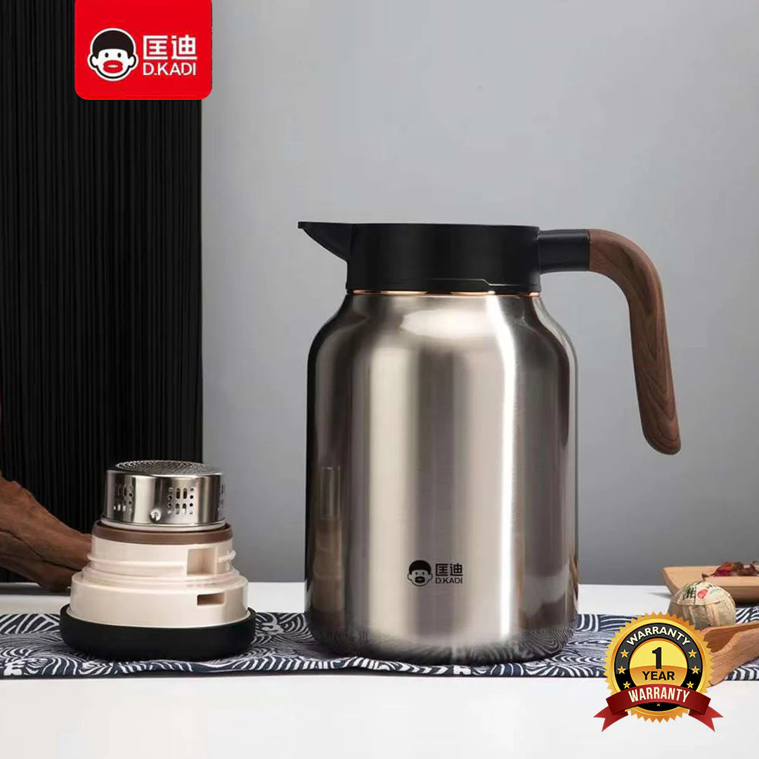 Dr-Kadi 9068 Vacumm Bottle 1800 ml - Sliver