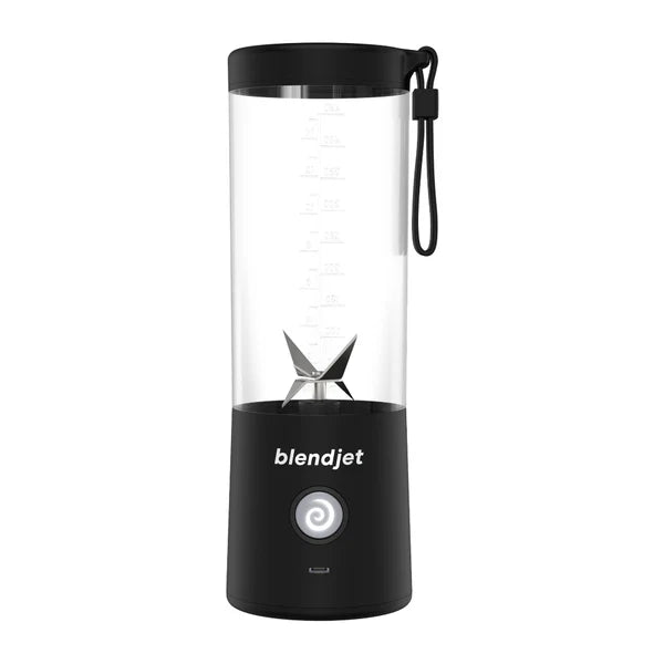BLENDJET V2 Portable Blender - World's Most Powerful Compact 16Oz BPA Free Blender - Black