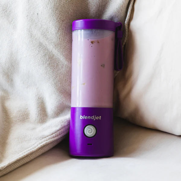 BLENDJET V2 Portable Blender - World's Most Powerful Compact 16Oz BPA Free Blender - Purple