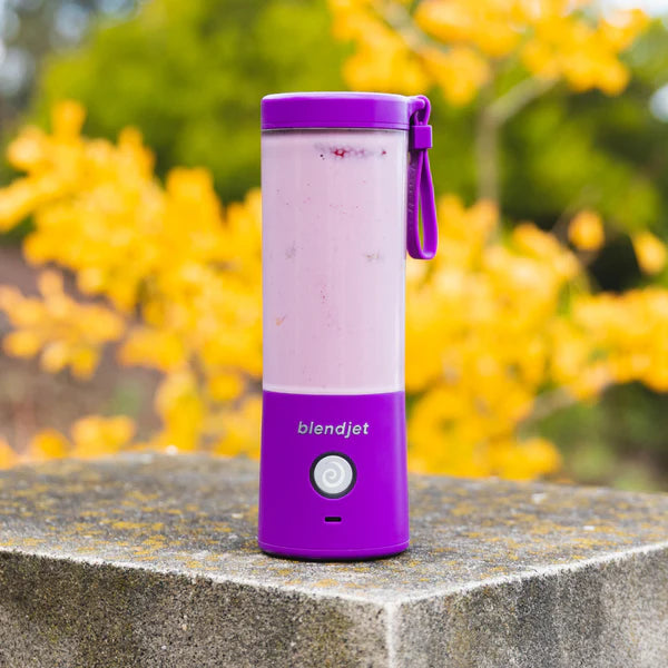 BLENDJET V2 Portable Blender - World's Most Powerful Compact 16Oz BPA Free Blender - Purple