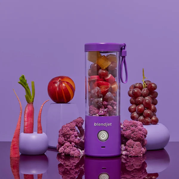 BLENDJET V2 Portable Blender - World's Most Powerful Compact 16Oz BPA Free Blender - Purple