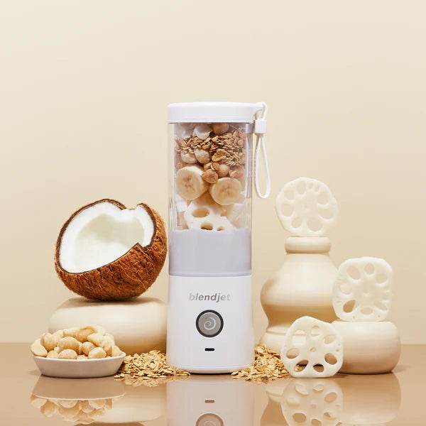 BLENDJET V2 Portable Blender - World's Most Powerful Compact 16Oz BPA Free Blender - White