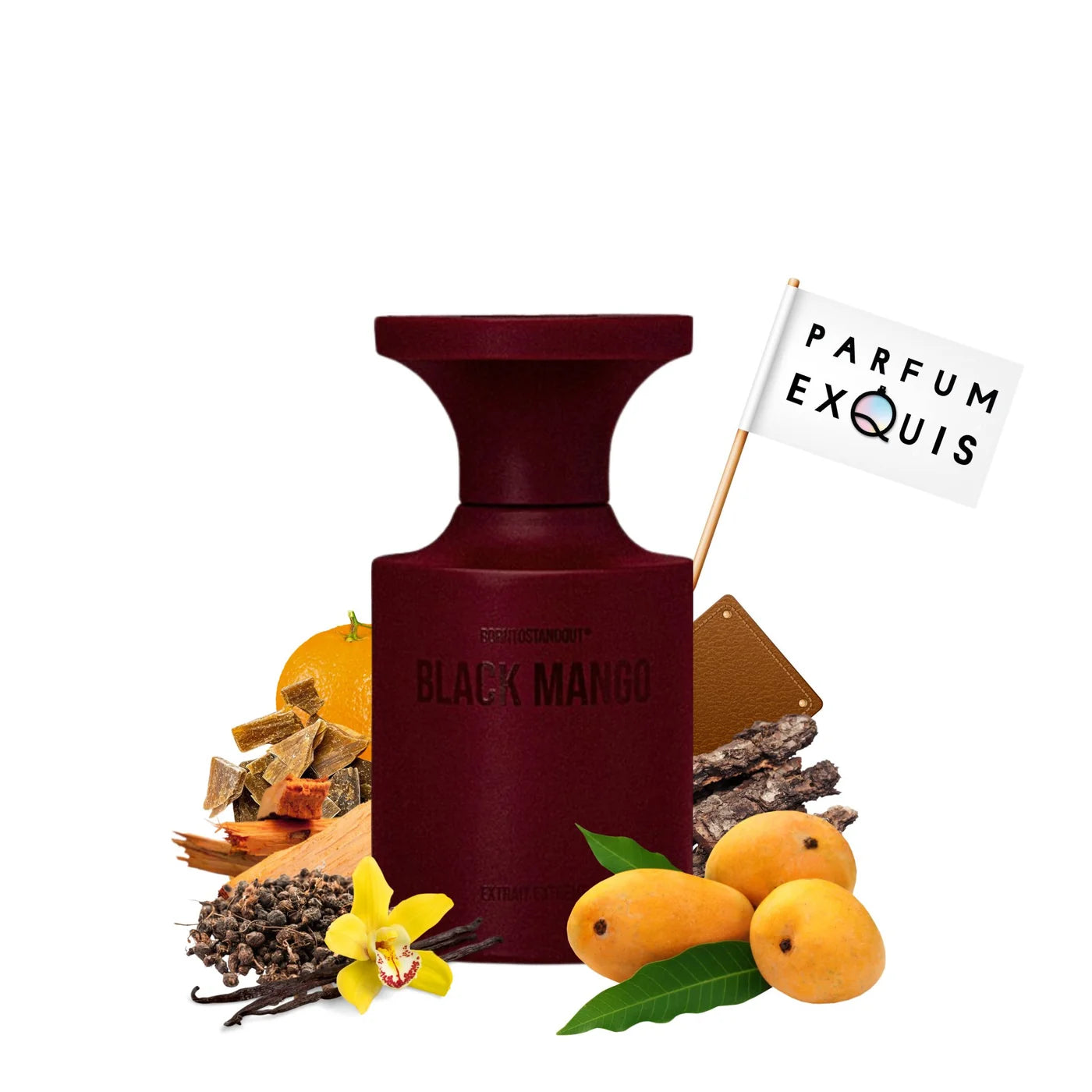 BORNTOSTANDOUT Black Mango Extrait Extreme EDP For Unisex - 50 Ml