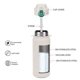 D.kadi 7055 Vaccum Bottle 650 ml - Pink