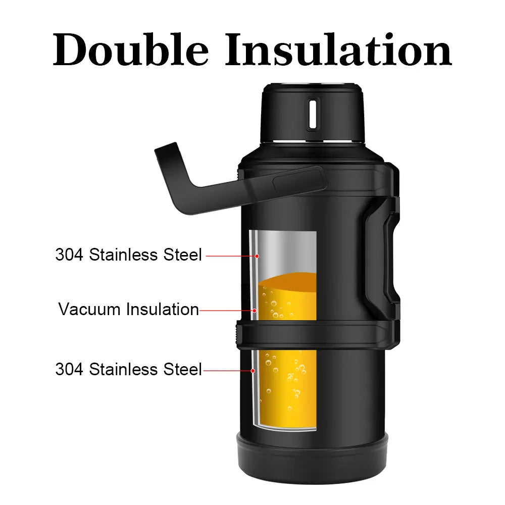 Dr-Kadi KD9058-5000G Vacumm Bottle  5000 ml - Green