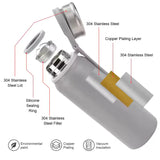 Kuangdi KD7027 Vaccum Bottle 830 ml - Orange